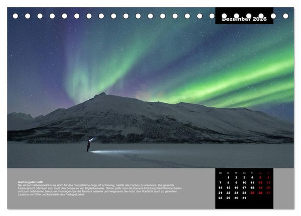 Produktbild: Wenn der Himmel gr&uuml;n wird (Tischkalender 2026 DIN A5 quer), CALVENDO Monatskalender