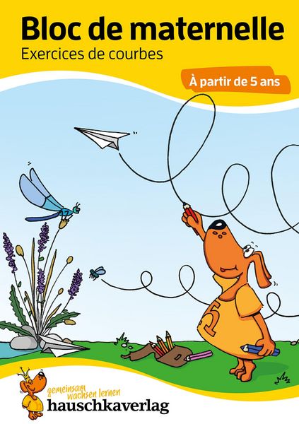 Produktbild: Bloc de maternelle - Exercices de courbes &Agrave; partir de 5 ans