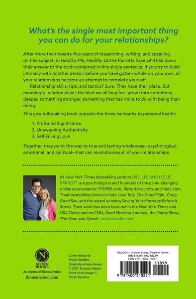 Produktbild: Healthy Me, Healthy Us