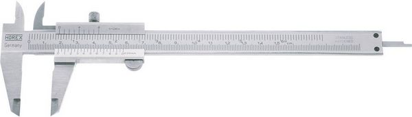 Produktbild: Taschenmessschieber 100 mm 32405 Messbereich 100 mm Ablesung 0,05 mm Schnabell&auml;nge 30 mm