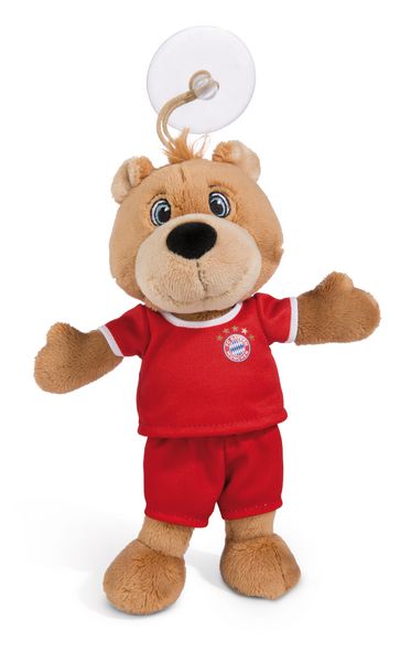 Produktbild: Kuscheltier FC Bayern M&uuml;nchen Berni mit Trikot und Saugnapf