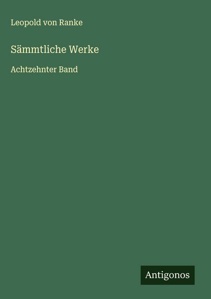 Produktbild: S&auml;mmtliche Werke