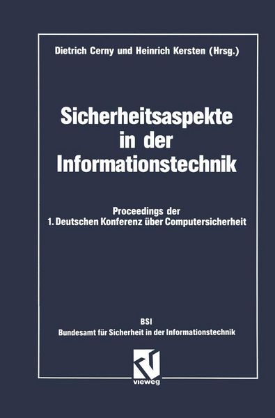 Produktbild: Sicherheitsaspekte in der Informationstechnik