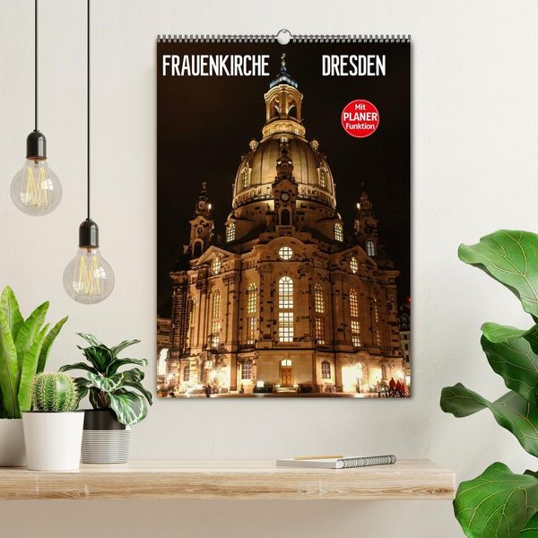 Produktbild: Frauenkirche Dresden (Wandkalender 2026 DIN A2 hoch), CALVENDO Monatskalender