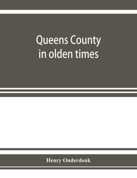 Produktbild: Queens County in olden times
