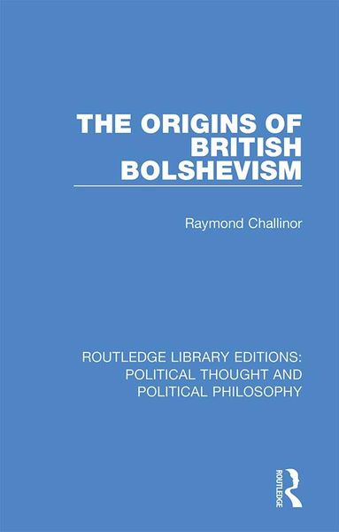 Produktbild: The Origins of British Bolshevism