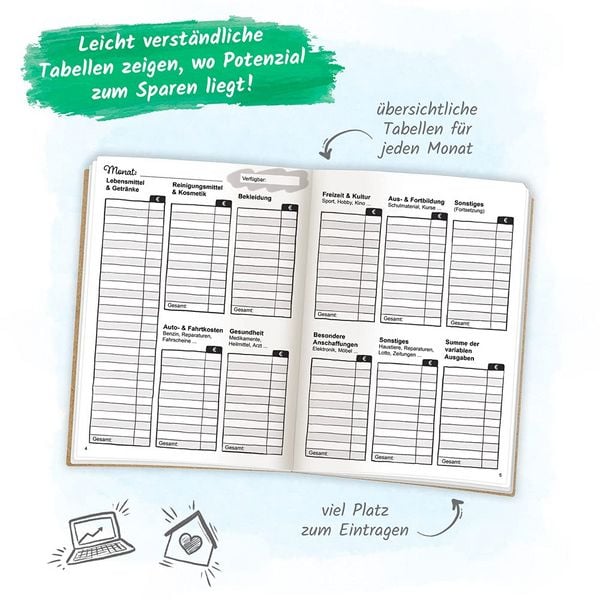 Produktbild: Tr&ouml;tsch Mein Haushaltsbuch Finanzen im &Uuml;berblick