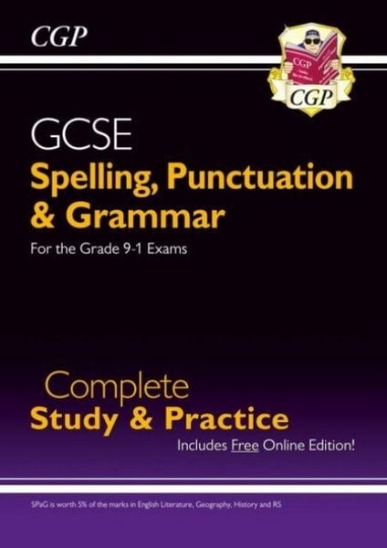 Produktbild: GCSE Spelling, Punctuation and Grammar Complete Study & Practice (with Online Edition)