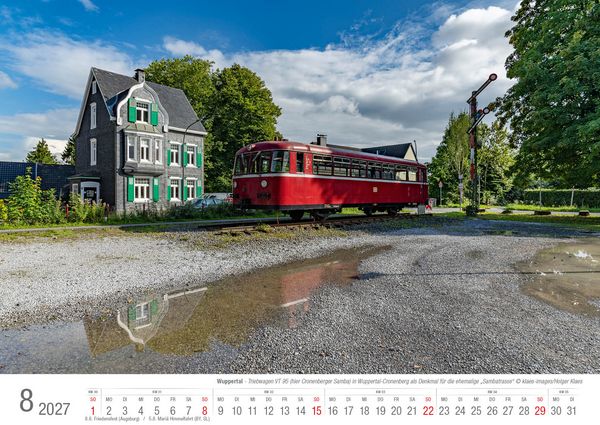 Produktbild: Wuppertal 2027 Bildkalender A3 Spiralbindung