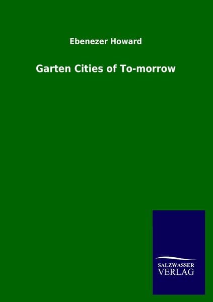 Produktbild: Garten Cities of To-morrow