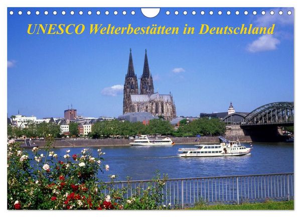 Produktbild: UNESCO Welterbest&auml;tten in Deutschland (Wandkalender 2027 DIN A4 quer), CALVENDO Monatskalender