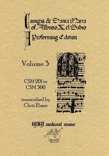Produktbild: Cantigas De Santa Maria Of Alfonso X, El Sabio, A Performing Edition