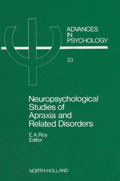 Produktbild: Neuropsychological Studies of Apraxia and Related Disorders