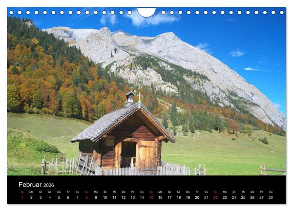 Produktbild: Berge, T&auml;ler & Seen (Wandkalender 2026 DIN A4 quer), CALVENDO Monatskalender