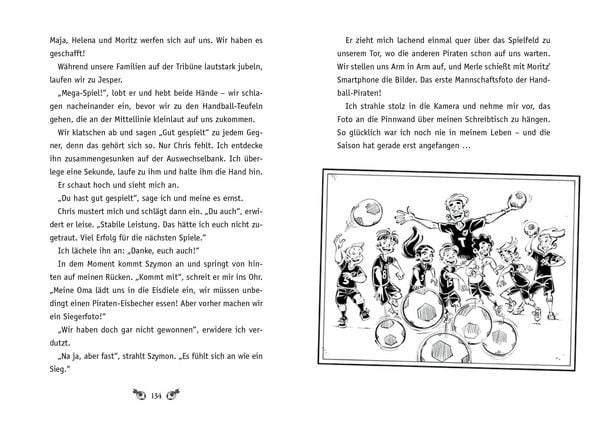 Produktbild: Die Handball-Piraten (Band 1) &ndash; Sprung, Wurf und Sieg