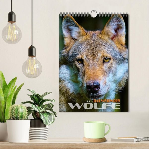 Produktbild: Das Wesen der W&ouml;lfe (Wandkalender 2026 DIN A4 hoch), CALVENDO Monatskalender