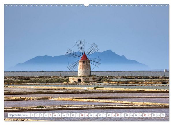 Produktbild: Sicily The Different Italy (High Quality Premium Wall Calendar 2026 DIN A2 landscape),CALVENDO 12 Month Wall Calendar
