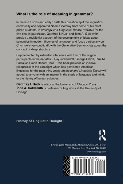 Produktbild: Ideology and Linguistic Theory