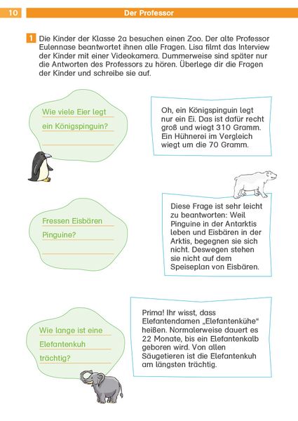 Produktbild: Die Deutsch-Helden Knobelaufgaben f&uuml;r Deutsch-Helden 2. Klasse