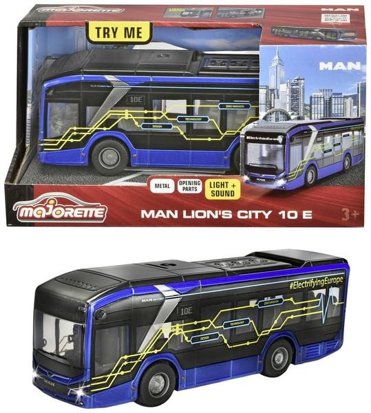 Majorette Bus Modell MAN Lion's City 10 E Bus Fertigmodell Bus Modell