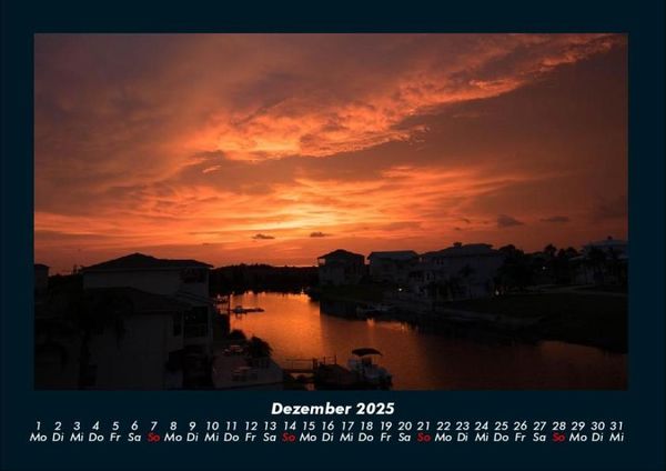 Produktbild: Sonnenunterg&auml;nge 2025 Fotokalender DIN A4