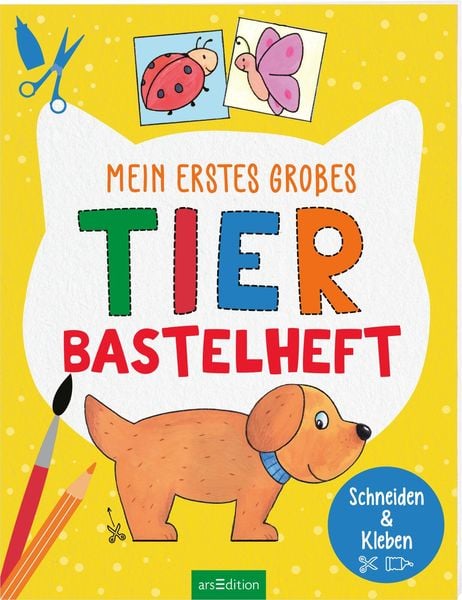 Produktbild: Mein erstes gro&szlig;es Tier-Bastelheft