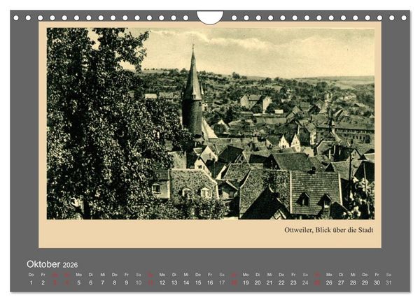 Produktbild: Saarland - vunn domols (frieher), Landkreis Neunkirchen (Wandkalender 2026 DIN A4 quer), CALVENDO Monatskalender