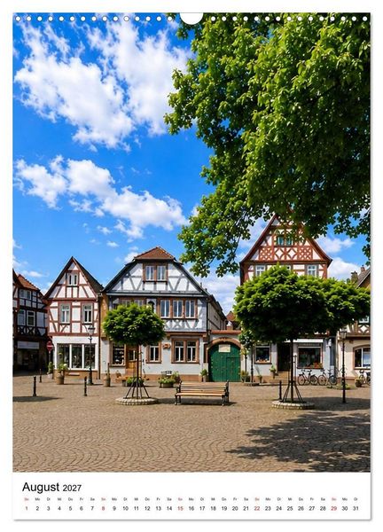 Produktbild: Seligenstadt Idylle am Main (Wandkalender 2027 DIN A3 hoch), CALVENDO Monatskalender