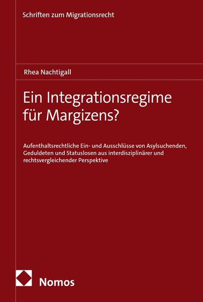 Produktbild: Ein Integrationsregime f&uuml;r Margizens?
