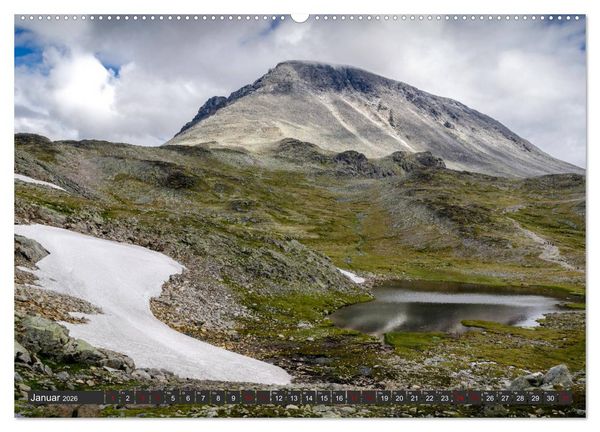 Produktbild: Norwegen, Oppland (Wandkalender 2026 DIN A2 quer), CALVENDO Monatskalender