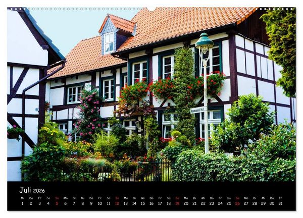 Produktbild: Altes Dorf Westerholt (Wandkalender 2026 DIN A2 quer), CALVENDO Monatskalender