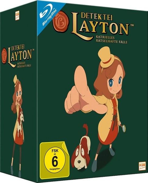 Produktbild: Detektei Layton - Katrielles r&auml;tselhafte F&auml;lle: Volume 1 (Episode 01-10) [2 BRs]