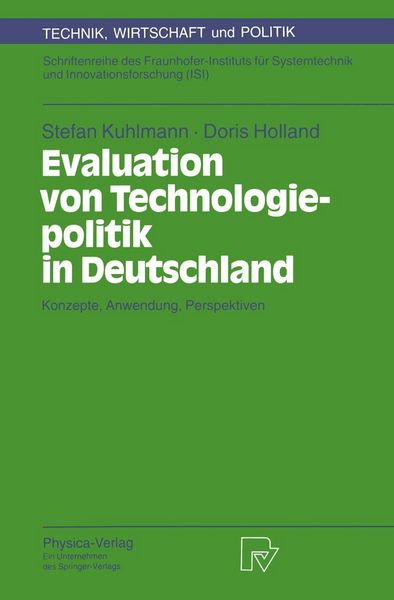 Produktbild: Evaluation von Technologiepolitik in Deutschland