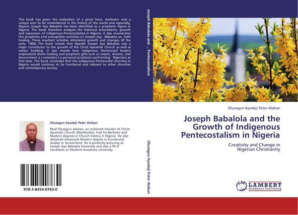 Produktbild: Joseph Babalola and the Growth of Indigenous Pentecostalism in Nigeria