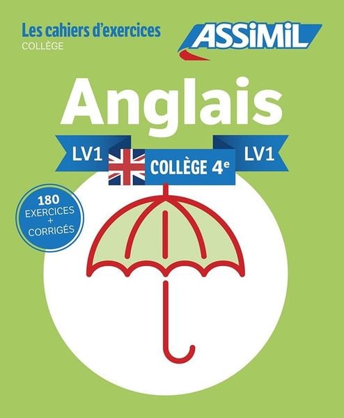 Produktbild: French-English Notebook 4th Year (Cahier Anglais 4e)