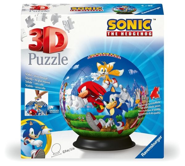 Ravensburger Lizenzen 11592 - Puzzle-Ball Sonic the Hedgehog