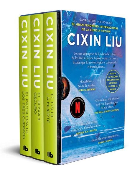 Produktbild: Estuche Trilog&iacute;a de Los Tres Cuerpos: El Problema de Los Tres Cuerpos; El Bosque Oscuro; El Fin de la Muerte / Three-Body Problem Boxed Set: The Dark
