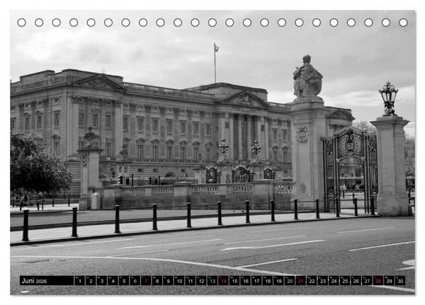 Produktbild: LONDON Stadtansichten (Tischkalender 2026 DIN A5 quer), CALVENDO Monatskalender