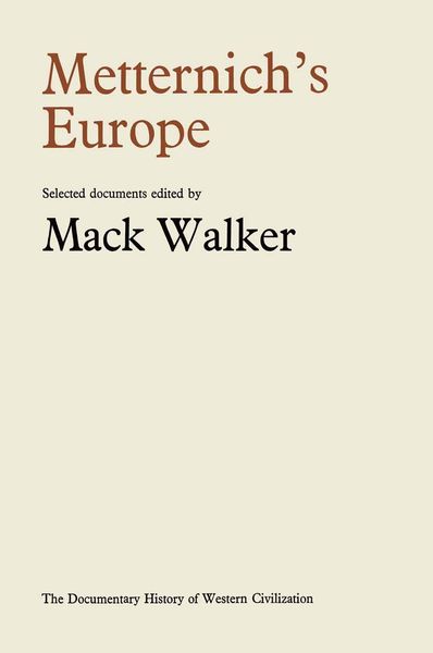 Produktbild: Metternich's Europe