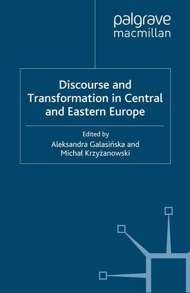 Produktbild: Discourse and Transformation in Central and Eastern Europe