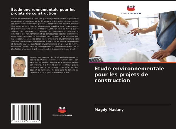 Produktbild: &Eacute;tude environnementale pour les projets de construction