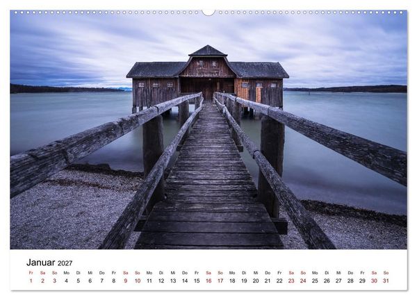 Produktbild: Naturwelten in Deutschland - Von Norden bis S&uuml;den (hochwertiger Premium Wandkalender 2027 DIN A2 quer), Kunstdruck in Hochglanz