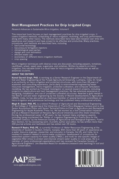 Produktbild: Best Management Practices for Drip Irrigated Crops