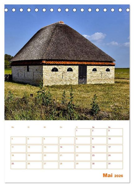Produktbild: Texel - Momente die verzaubern (Tischkalender 2026 DIN A5 hoch), CALVENDO Monatskalender