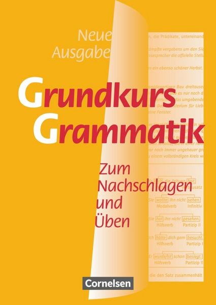 Produktbild: Grundkurs Grammatik. Neue Ausgabe. Neue Rechtschreibung