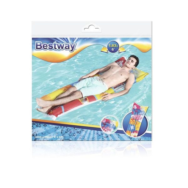 Produktbild: Bestway Luftmatratze Fashion 183x69cm 3fach sortiert