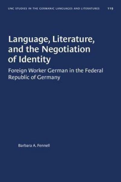 Produktbild: Language, Literature, and the Negotiation of Identity