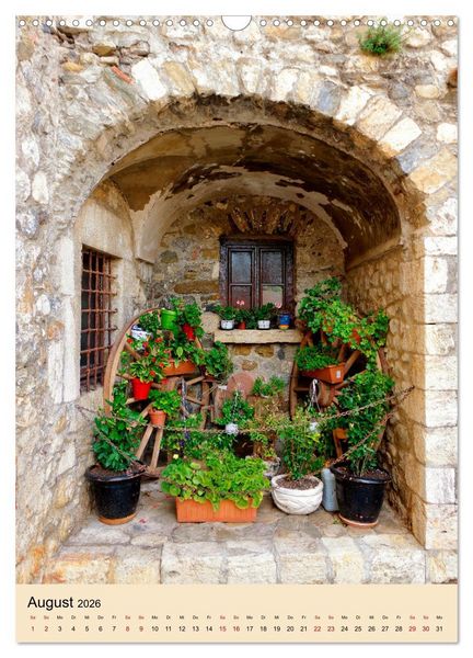 Produktbild: Besal&uacute; - Mittelalter im Hinterland der Costa Brava (Wandkalender 2026 DIN A3 hoch), CALVENDO Monatskalender