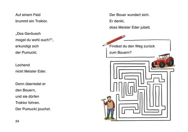 Pumuckl, Bücherhelden 1. Klasse, Pumuckl auf dem Bauernhof