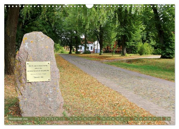 Produktbild: Brandenburg - Sch&ouml;ne Ausflugsziele n&ouml;rdlich von Berlin (Wandkalender 2026 DIN A3 quer), CALVENDO Monatskalender